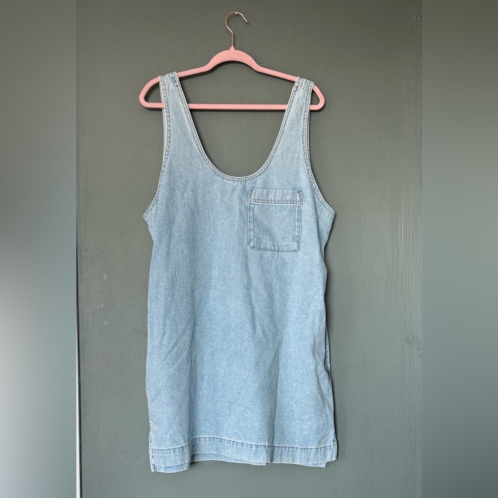 Denim Dress. Size L. NWOT.